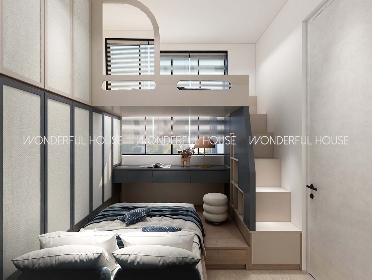 東涌裕雅苑 居屋三房一廳/一廚/一衛侘寂风裝修案例