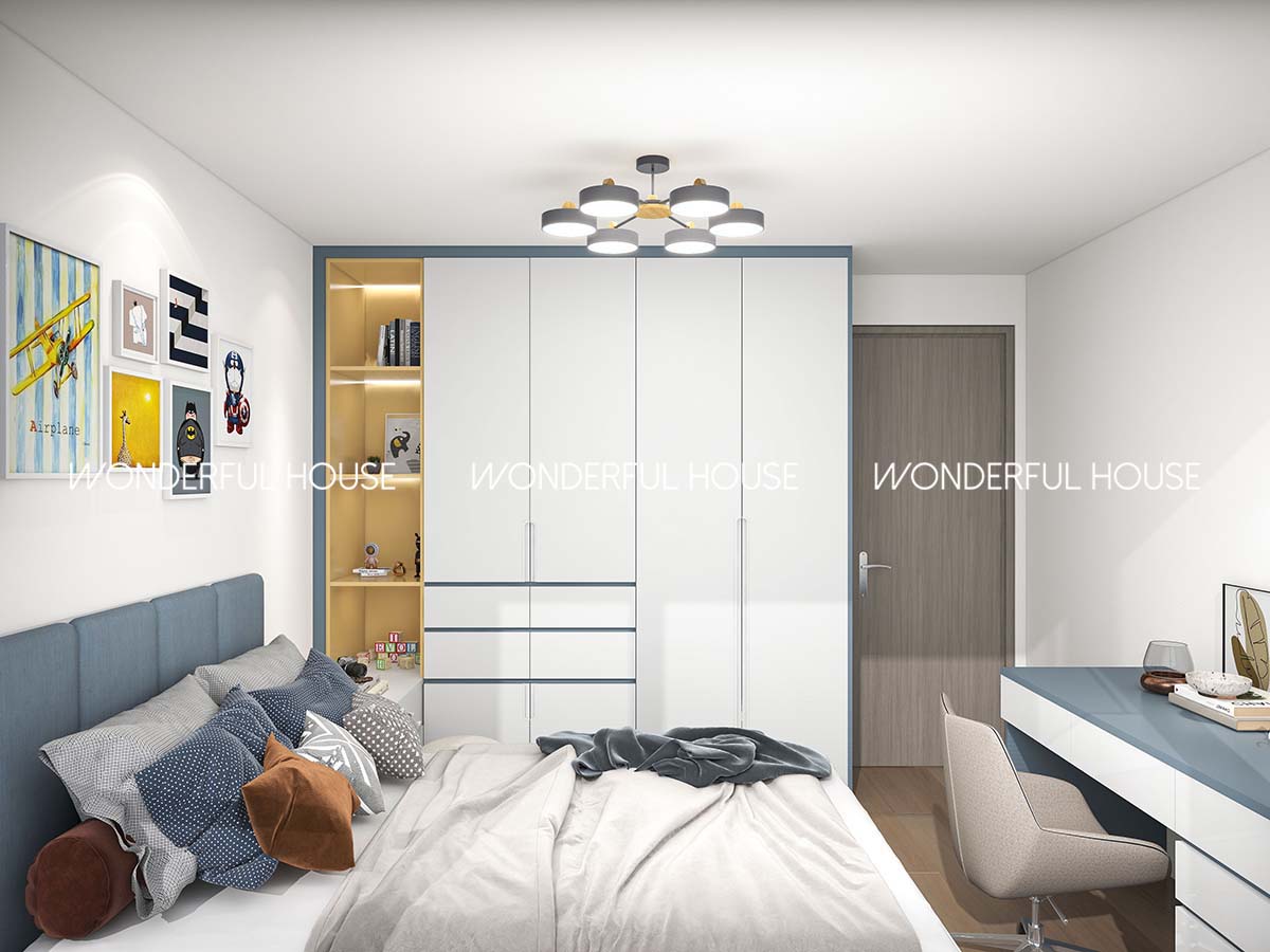 澳門壹號湖畔五房一廳\一廚\四衛现代风裝修案例