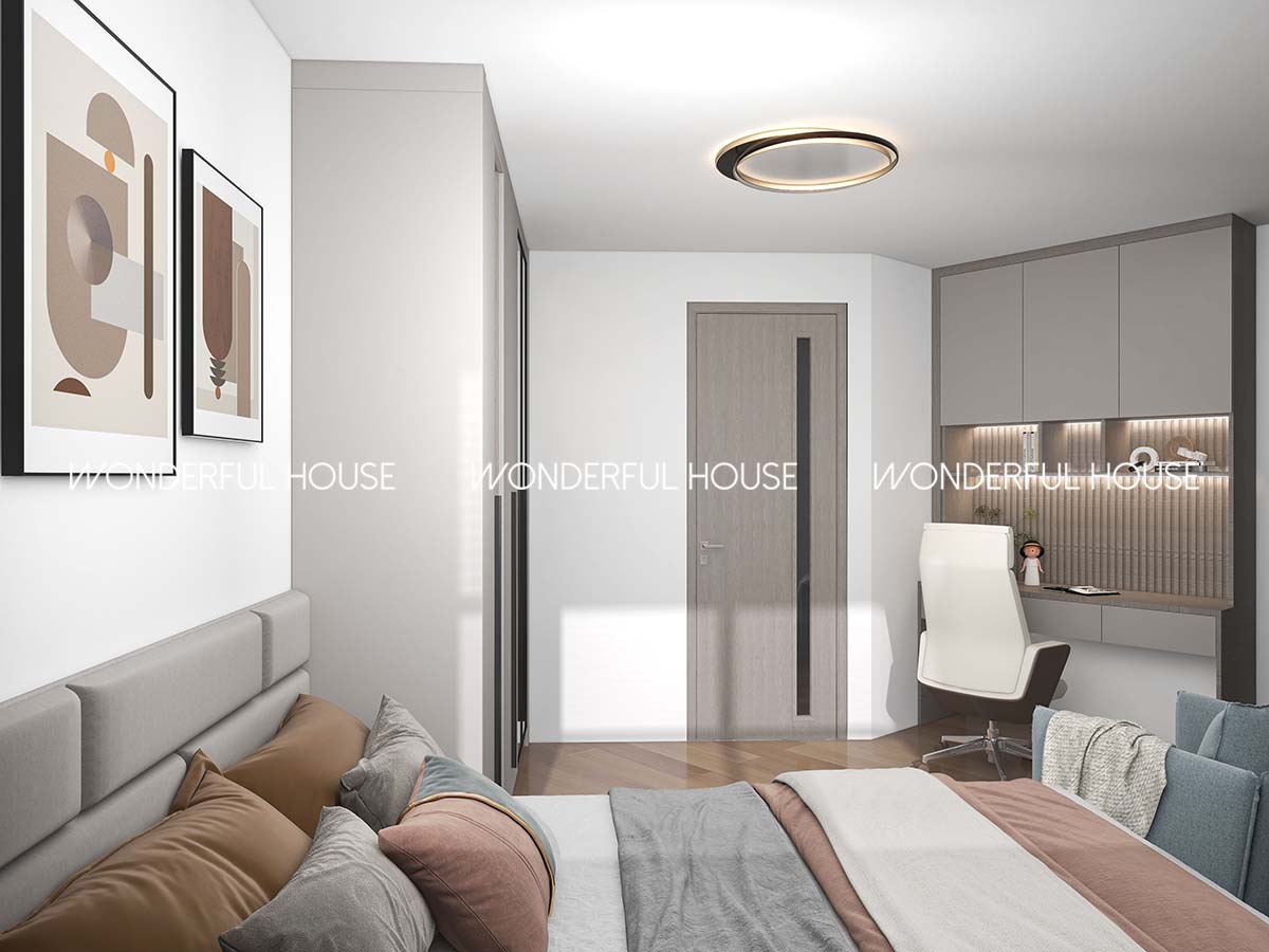 澳門壹號湖畔五房一廳\一廚\四衛现代风裝修案例