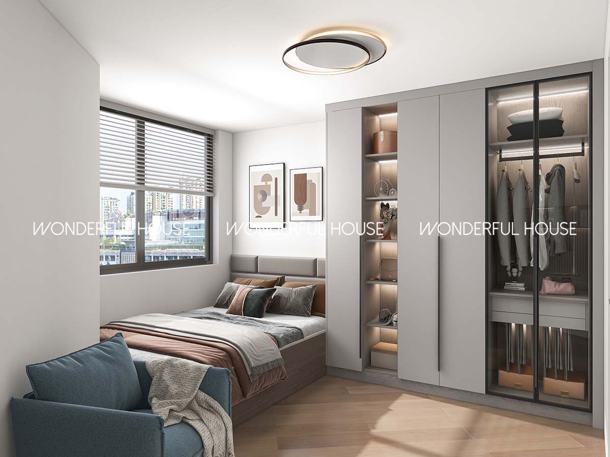 澳門壹號湖畔五房一廳\一廚\四衛现代风裝修案例