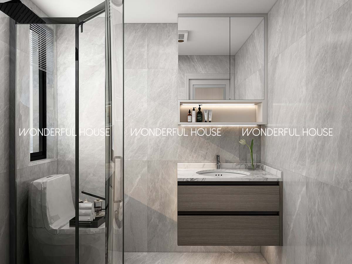 公屋兩房一廳/一廚/一衛簡約風裝修案例