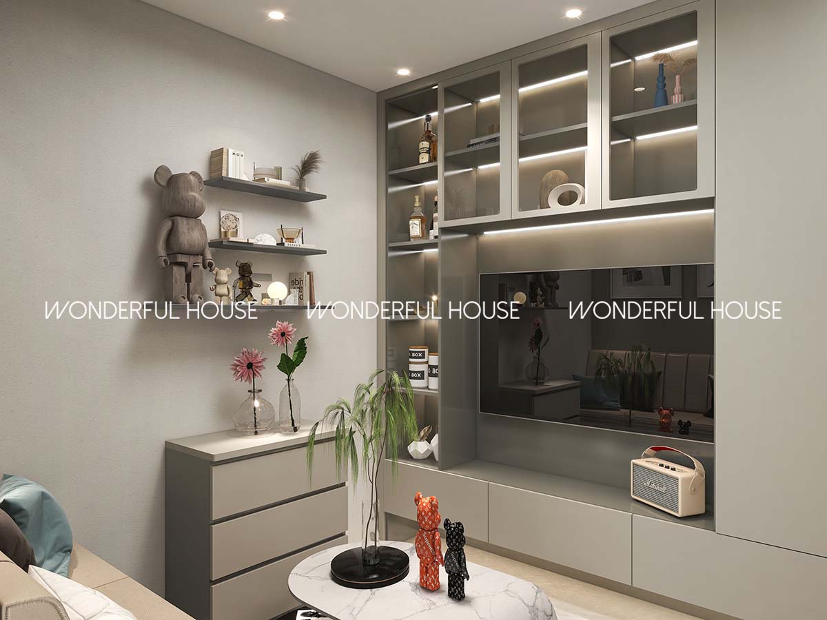 青富苑 綠置居隔两房\一廚\一衛简约風格裝修案例