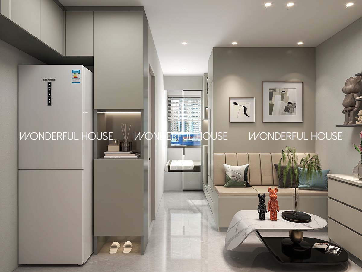 青富苑 綠置居隔两房\一廚\一衛简约風格裝修案例