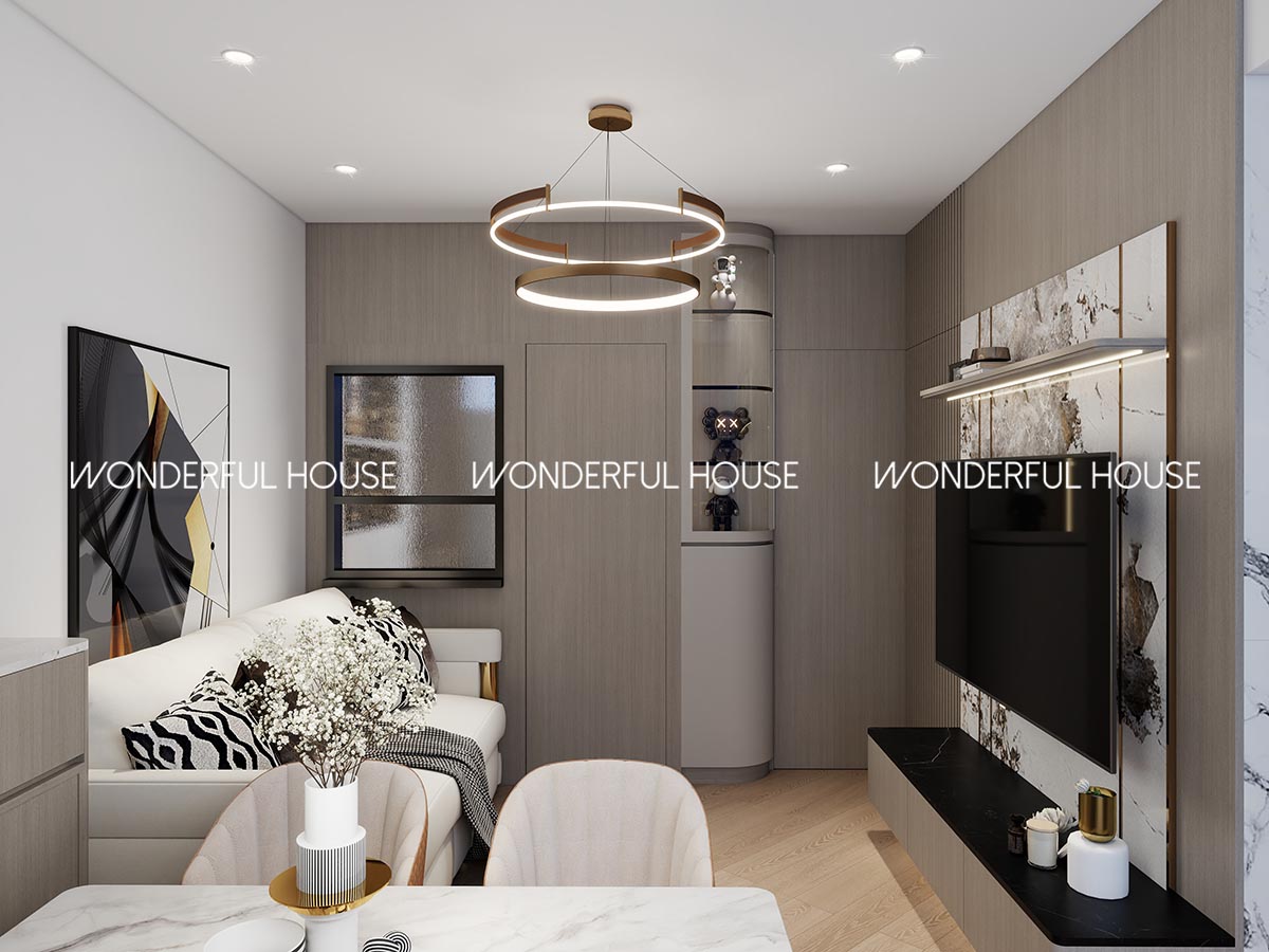 意式輕奢質感靚两房/一廳/一厨/一衛/設計案例