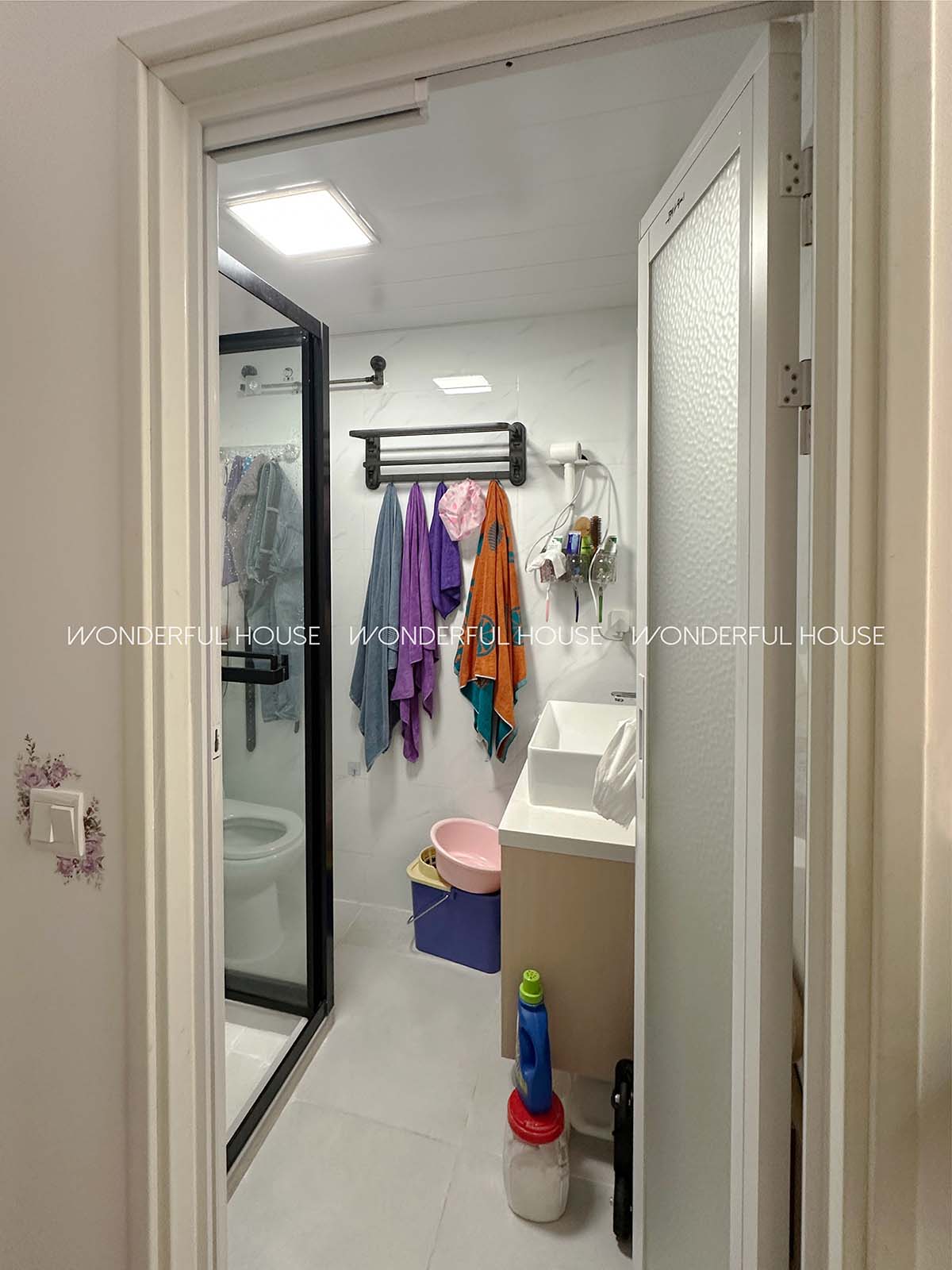 元朗屏欣苑兩房一廳,無憂安居簡約設計巧思實現空間擴容 50%