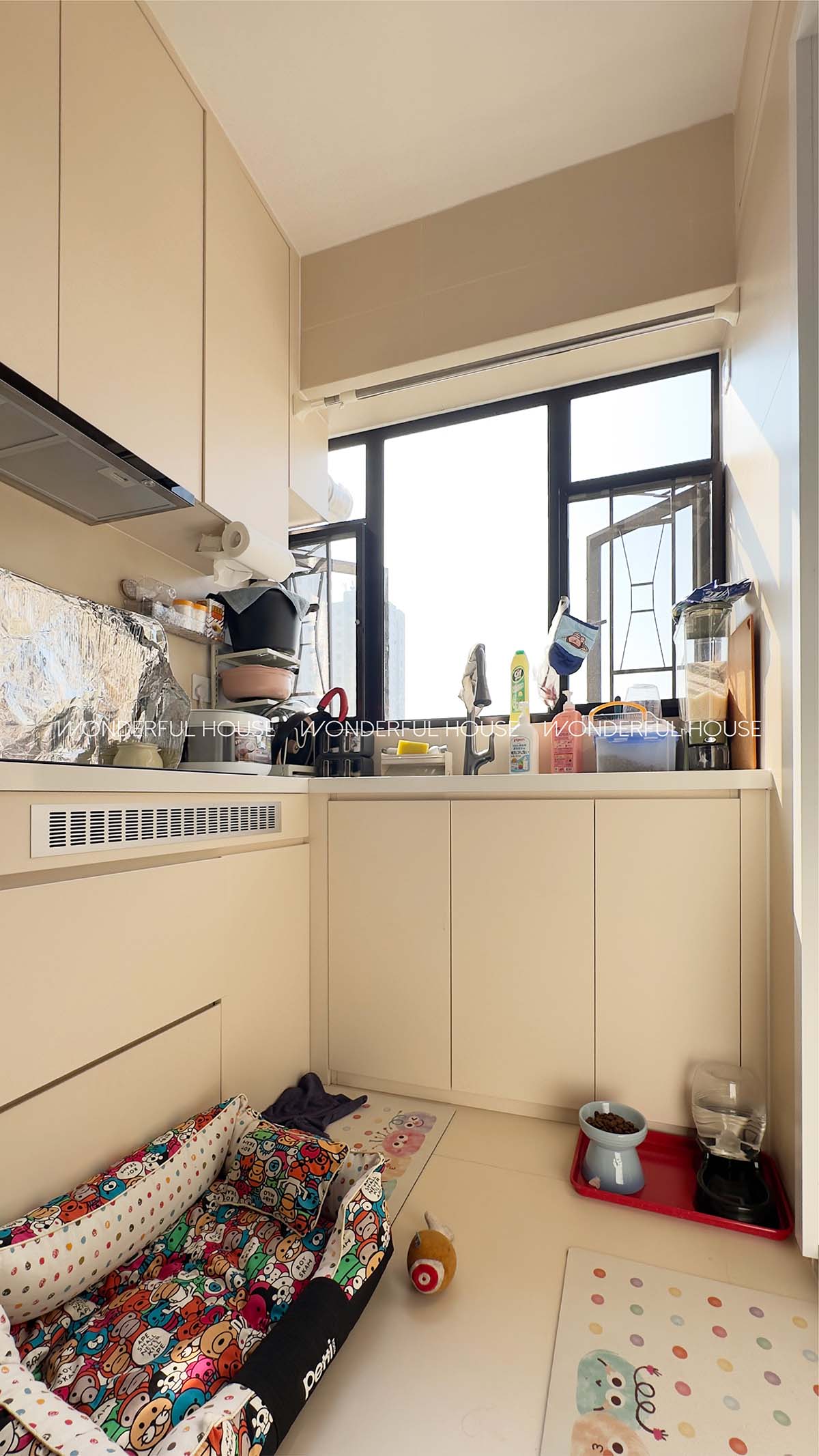 裝修完工 私樓元朗嘉城大廈三房一廳一廚現代簡約風設計