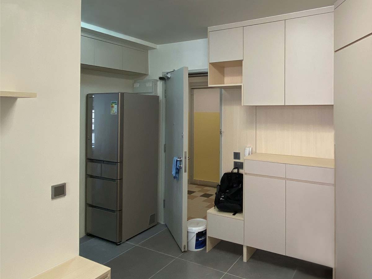 富蝶邨蛺蝶樓 公屋三房一廳/一廚/一衛工程項目實拍
