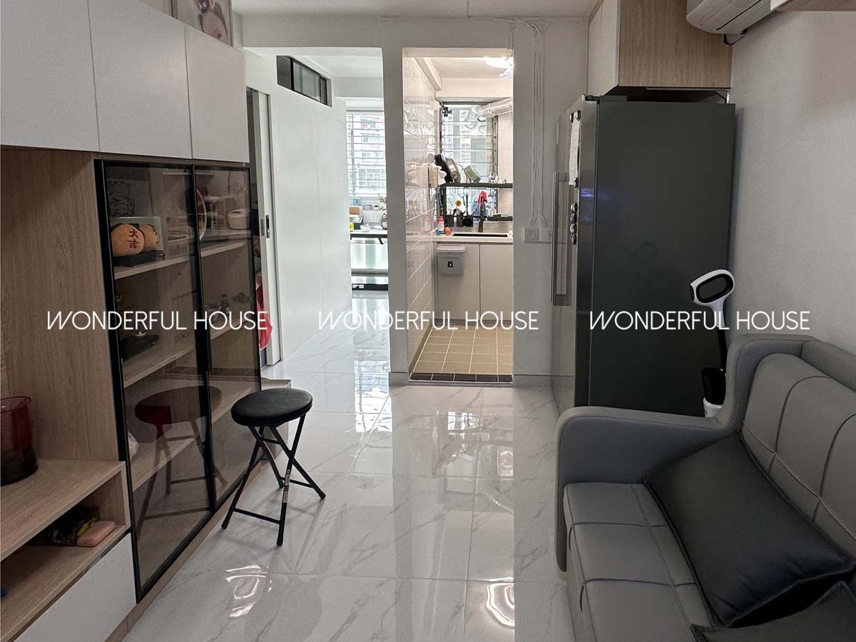 【觀塘和樂邨】公屋改造&原木簡約風！細單位慳位收納拉滿，視覺大咗一倍