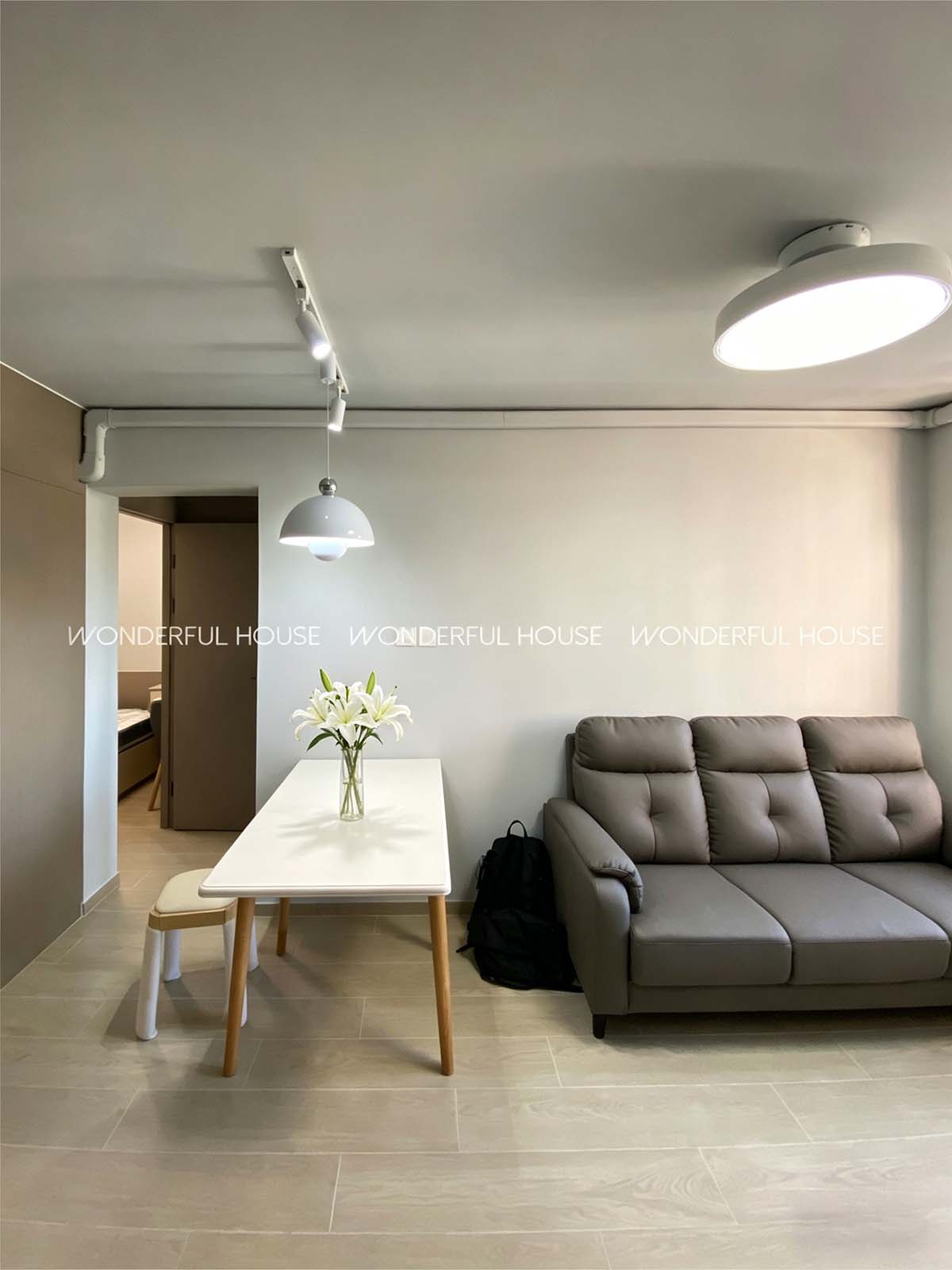 【尚德邨】公屋裝修攻略:現代風玄關櫃創意間房3房魔變4房