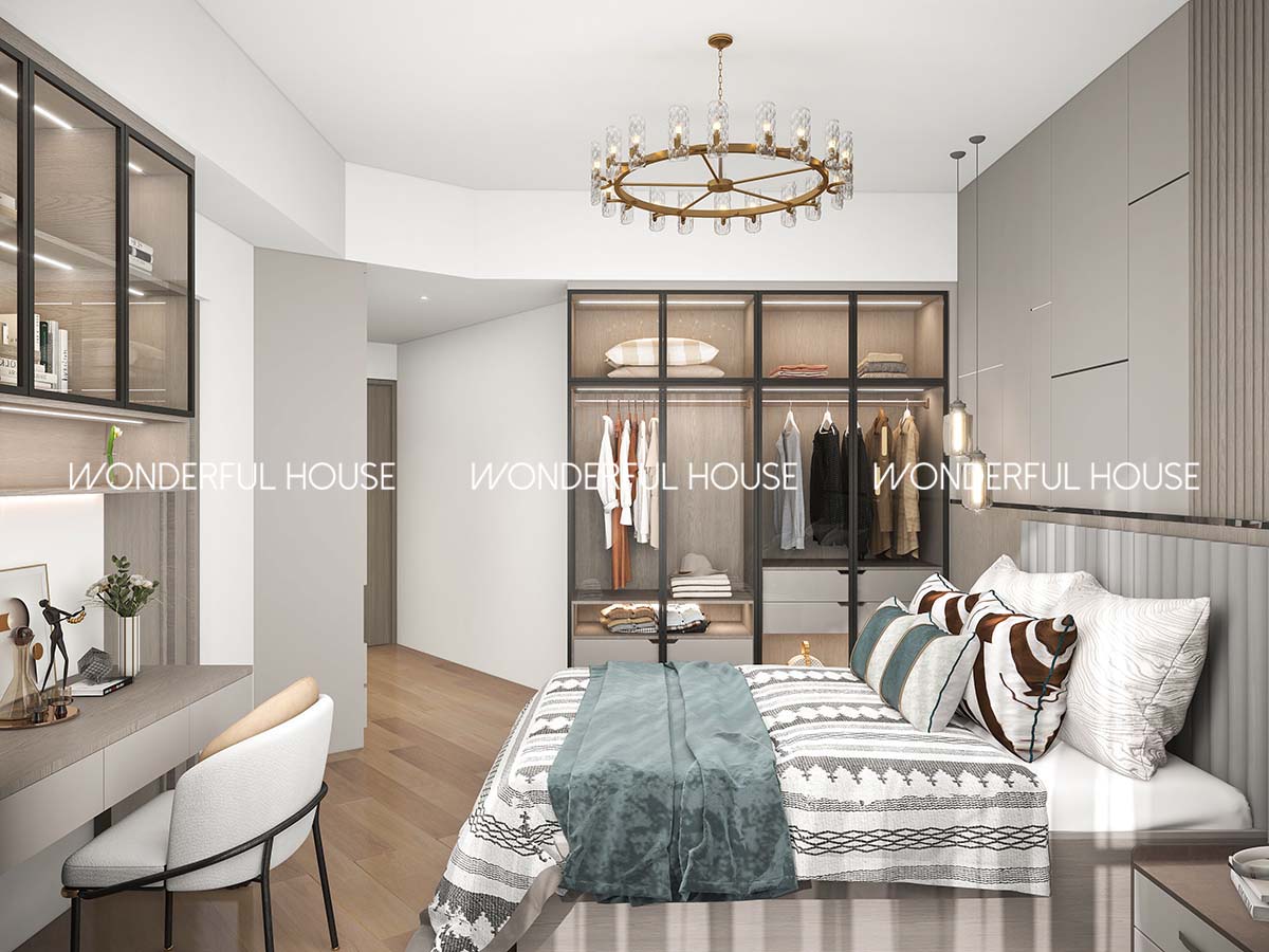 澳門壹號湖畔五房一廳\一廚\四衛现代风裝修案例