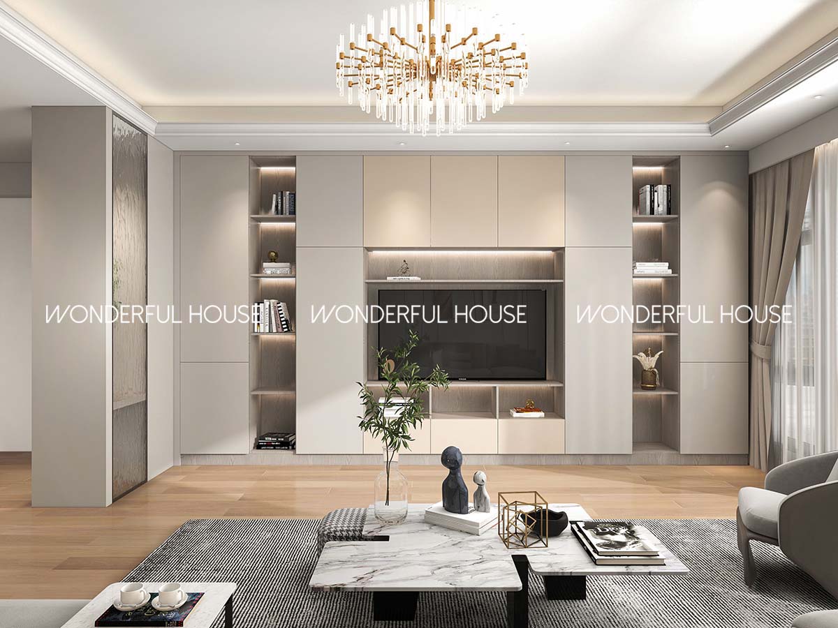 澳門壹號湖畔五房一廳\一廚\四衛现代风裝修案例