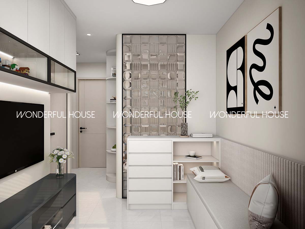 私樓隔兩房一廳\一廚\一衛極簡風裝修案例