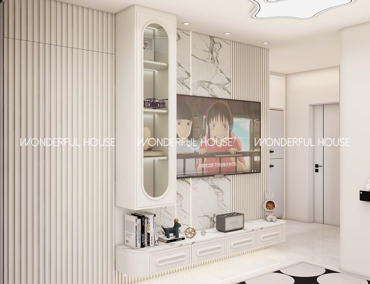 清濤苑 綠表置居計劃屋苑三房一廳一廚一衛奶油風裝修案例