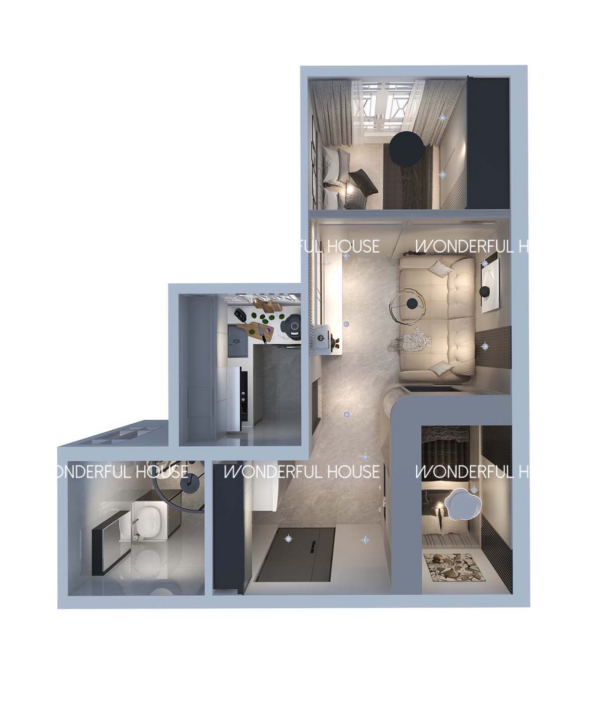 2-3人單位 小戶型魔術變身大收納