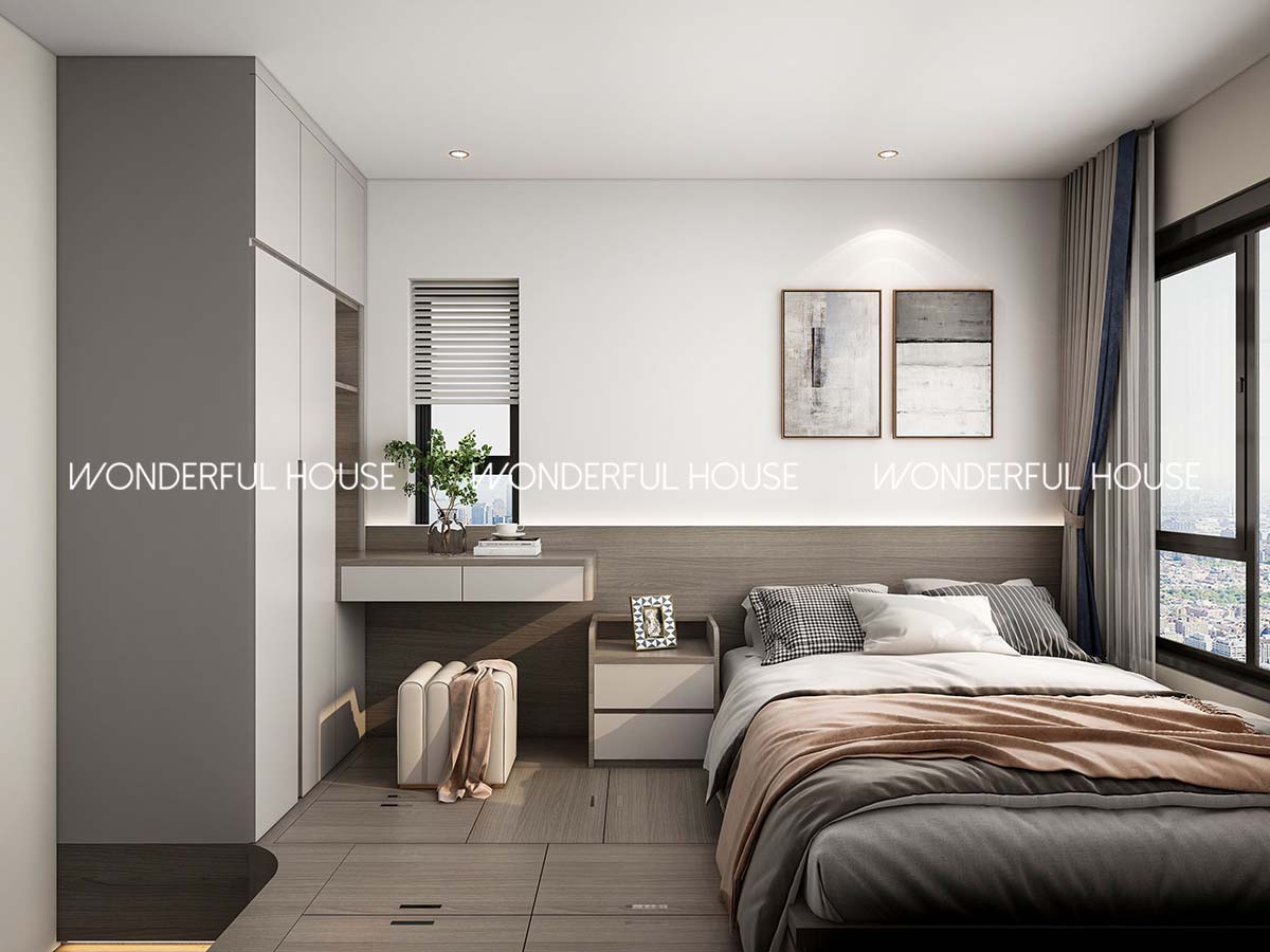 公屋兩房一廳/一廚/一衛簡約風裝修案例