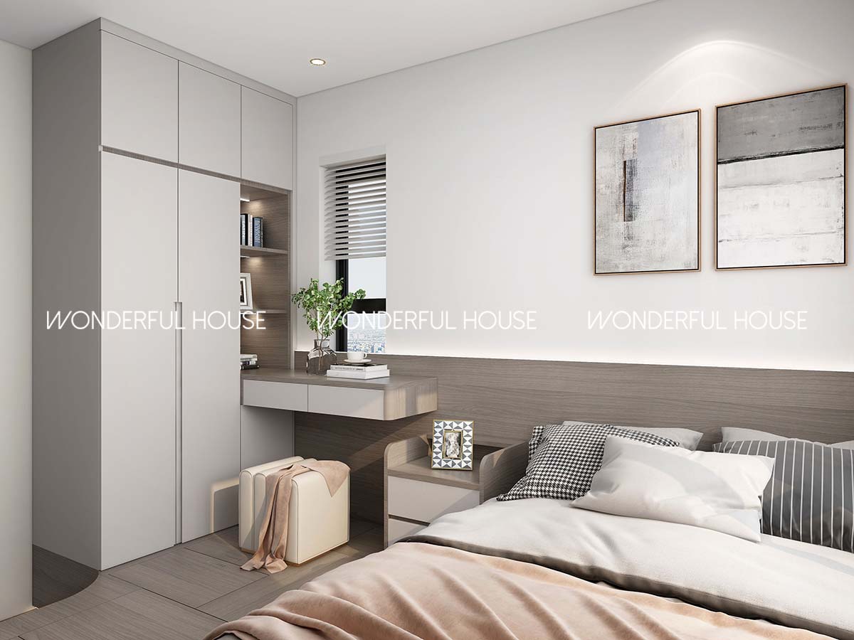 公屋兩房一廳/一廚/一衛簡約風裝修案例