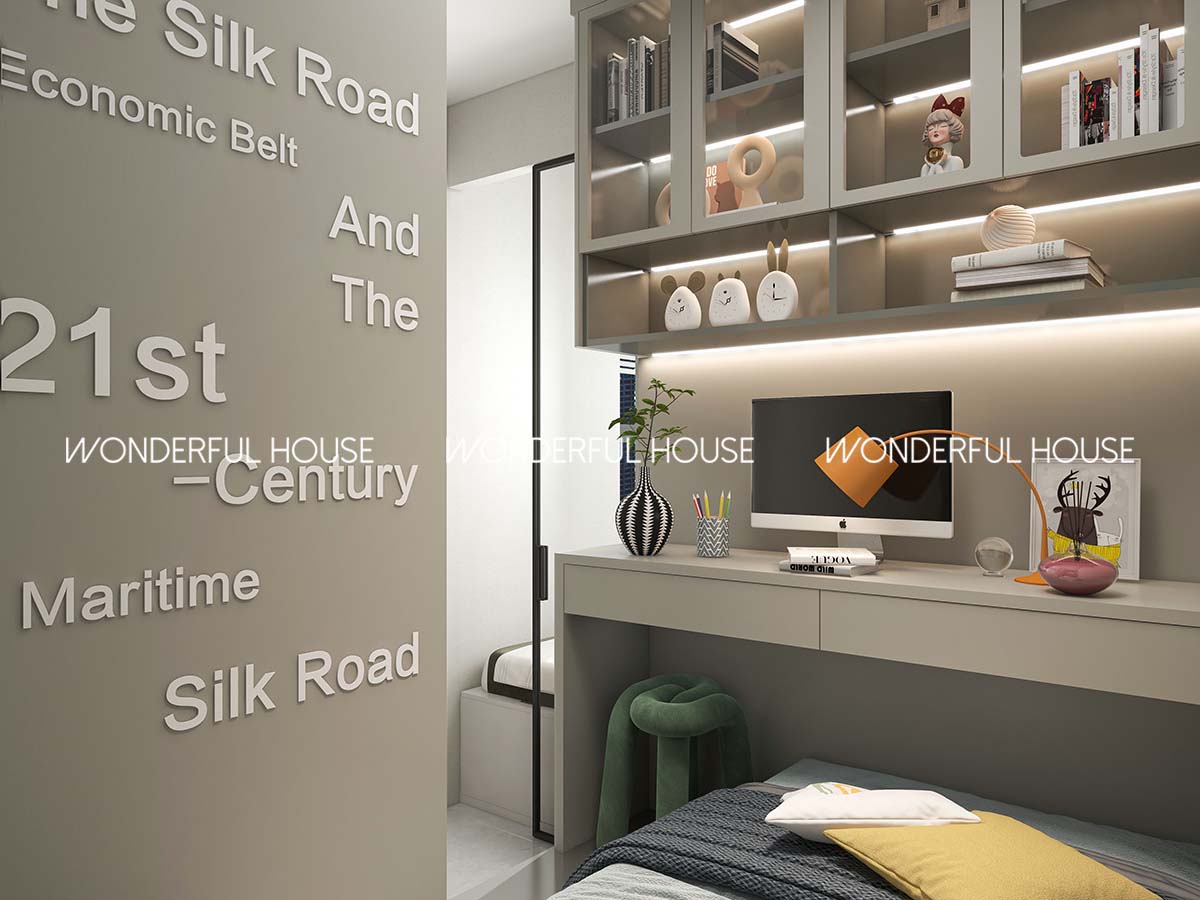 青富苑 綠置居隔两房\一廚\一衛简约風格裝修案例